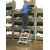 Aluminiowe schodki montażowe Krause Professional 3 stopniowe 805034 wysokość robocza 2,60m