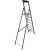Drabina Krause SEPRO S 8 stopni 124227 jednostronna drabina aluminiowa wysokość robocza 3,70m