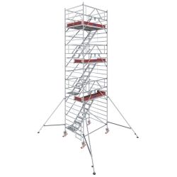 Rusztowanie aluminiowe - schodnia Stabilo 5500 Krause 789037P  wysokość robocza  8,30m 